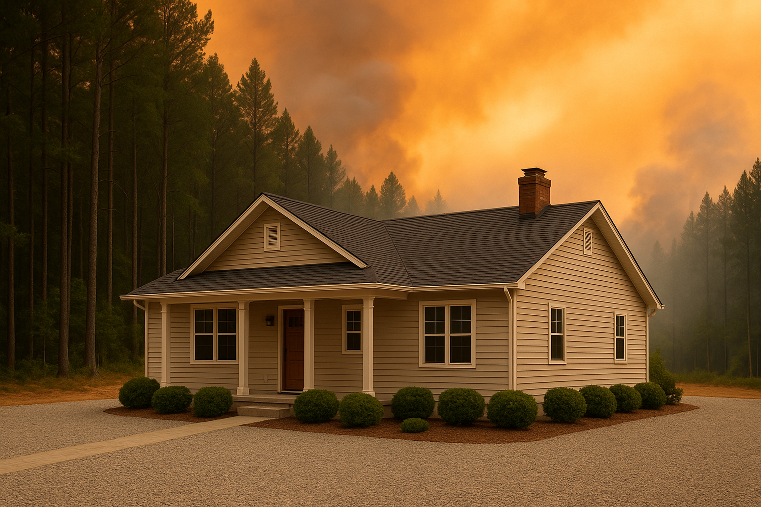 How to Harden Your House Against Fire?