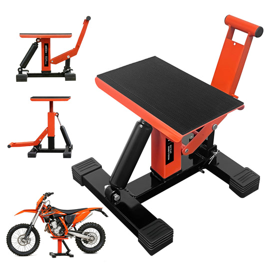 Dirt Bike Lift Stand | Orange & Black | Sekamtools