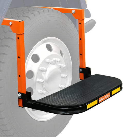 Folding Heavy Duty Tire Step | Orange | Sekamtools