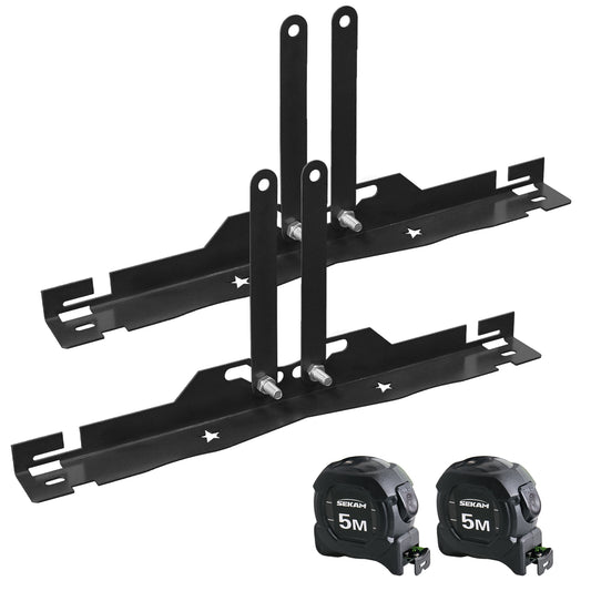 Wheel Alignment Tool with Connection Sheet | Orange/Black | Sekamtools
