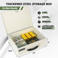 Load image into Gallery viewer, Safe Box | White Cash Storage & Safe | Voncabay