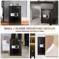 Load image into Gallery viewer, ROLOWAY SAFE MONEY SAFE BOX for home with 2 fireproof money bags 2.2 cubic feet in silver5