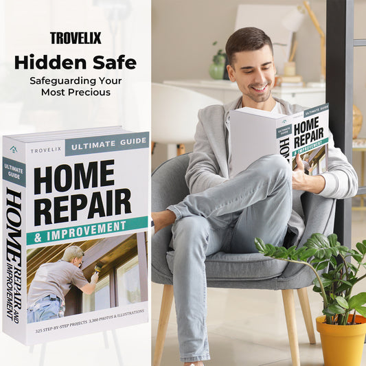 New hidden book safe with fireproof money bag for secure storage5