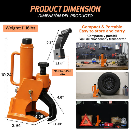 Tire Bead Separator | Orange & Black | Sekamtools