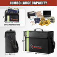Load image into Gallery viewer, Fireproof bag 5200°F AL | Black with Reflective Strip | XL