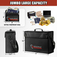 Load image into Gallery viewer, Fireproof Bag 5200°F AL | Black | XL
