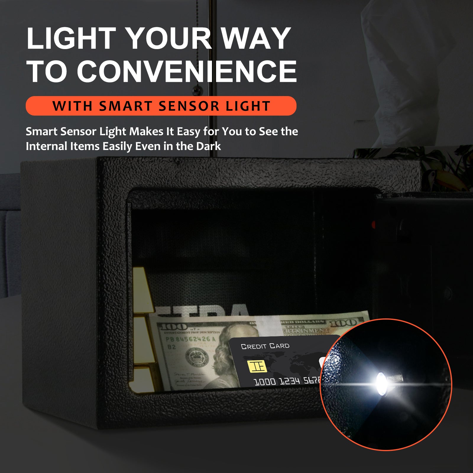 Safe Box | 0.23 Cubic Feet with 9070 keypad in multiple colors | Bostra