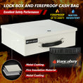 Load image into Gallery viewer, Safe Box | White Cash Storage & Safe | Voncabay