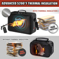 Charger l'image dans la visionneuse de la galerie, Fireproof bag 5200°F AL | Multilayer | Black | XL