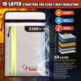 Load image into Gallery viewer, ROLOWAY upgraded 5200°F fireproof document bag 15.5 x 11.5 inch6