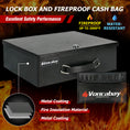Load image into Gallery viewer, Safe Box | Black Cash Storage & Safe | Voncabay