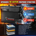 Load image into Gallery viewer, Fireproof Bag 5200°F AL | Black | XL