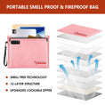 Load image into Gallery viewer, Newly ALL SEALED UP Fireproof Clutch 6400°F AL | Pink | L