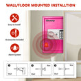 Load image into Gallery viewer, Safe Box | Pink 1.5 Cubic Feet with Silver Keypad | Voncabay