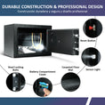 Load image into Gallery viewer, Safe Box | 0.23 Cubic Feet with Black Keypad  | Voncabay