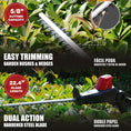Load image into Gallery viewer, 22.4-Inch Hedge Trimmer