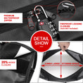 Load image into Gallery viewer, ROLOWAY JUMBO black fireproof bag for safekeeping valuables1