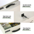 Load image into Gallery viewer, Safe Box | White Cash Storage & Safe | Voncabay
