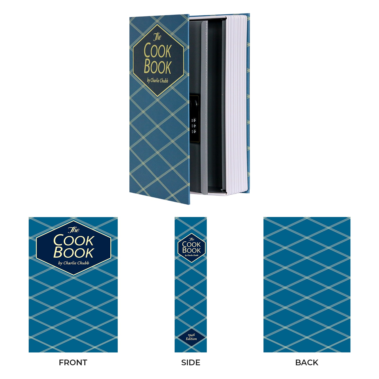 Hidden Book Safe with Fireproof Money Bag for secure storage1