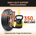 Load image into Gallery viewer, Folding Heavy Duty Tire Step | Orange | Sekamtools