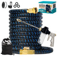 Load image into Gallery viewer, Expandable Garden Hose | 10-Mode High-Pressure Nozzle | Blue