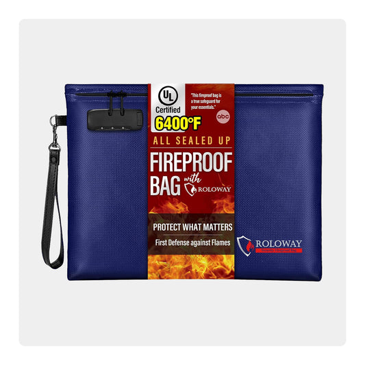 Newly ALL SEALED UP Fireproof Clutch 6400℉ AL | Black | L