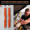 Load image into Gallery viewer, Wheel Alignment Tool with Connection Sheet | Orange/Black | Sekamtools