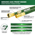 Load image into Gallery viewer, Expandable Garden Hose | 10-Mode High-Pressure Nozzle | Green