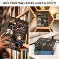 Load image into Gallery viewer, X-Large hidden book safe with included fireproof money bag for secure storage5