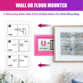 Load image into Gallery viewer, Safe Box | Pink 0.23 Cubic Feet with Silver Keypad | Voncabay