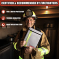 Load image into Gallery viewer, ROLOWAY upgraded 5200°F fireproof document bag 15.5 x 11.5 inch8