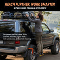 Load image into Gallery viewer, Folding Heavy Duty Tire Step | Orange | Sekamtools