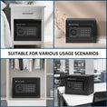 Load image into Gallery viewer, Safe Box | 0.23 Cubic Feet with USB Emergency Power Outlet  | Voncabay