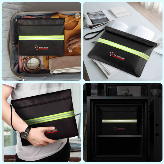Fireproof Clutch 5200°F AL | Black | L