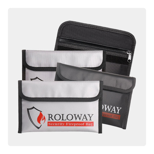 Fireproof money pouch | 4-pack