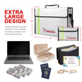 Load image into Gallery viewer, ROLOWAY X-LARGE Fireproof Bag with Reflective Strip for safety and secure storage6