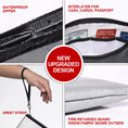 Load image into Gallery viewer, ROLOWAY Fireproof Document Bag with Reflective Strip, 13.4 x 9.8 inches1