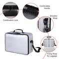 Charger l'image dans la visionneuse de la galerie, ROLOWAY silver multi-layer safe fireproof document bag with lock3