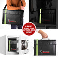 Load image into Gallery viewer, ROLOWAY JUMBO fireproof bag with reflective strip 17x12x5.8 inches3