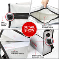 Load image into Gallery viewer, ROLOWAY X-LARGE Fireproof Bag for document and valuables safety0