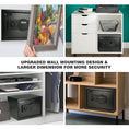 Load image into Gallery viewer, ROLOWAY SAFE Large Money Safe Box for Home with 2 Fireproof Money Bags in Black5
