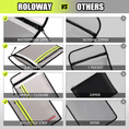 Cargar la imagen en la vista de la galería, ROLOWAY fireproof document bag with reflective strip and dual pockets8