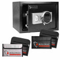 Cargar la imagen en la vista de la galería, ROLOWAY SAFE Large Money Safe Box with Fireproof Money Bags and Waterproof Zipper3