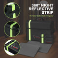 Load image into Gallery viewer, ROLOWAY JUMBO fireproof bag with reflective strip 17x12x5.8 inches4