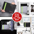 Load image into Gallery viewer, ROLOWAY Fireproof Document Bag with Reflective Strip, 13.4 x 9.8 inches5