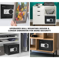 Load image into Gallery viewer, ROLOWAY SAFE large money safe box for home with fireproof money bags3
