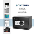 Load image into Gallery viewer, ROLOWAY SAFE large money safe box for home with fireproof money bags0