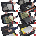 Cargar la imagen en la vista de la galería, Bundle-ROLOWAY SAFE multi-layer fireproof file storage bag in black with lock and additional fireproof document bags2