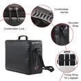 Load image into Gallery viewer, ROLOWAY multi-layer fireproof document bag with lock, 17 x 12 x 5 inches0