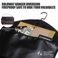 Cargar la imagen en la vista de la galería, ROLOWAY Hanger Diversion Caja fuerte ignífuga con pequeña bolsa ignífuga